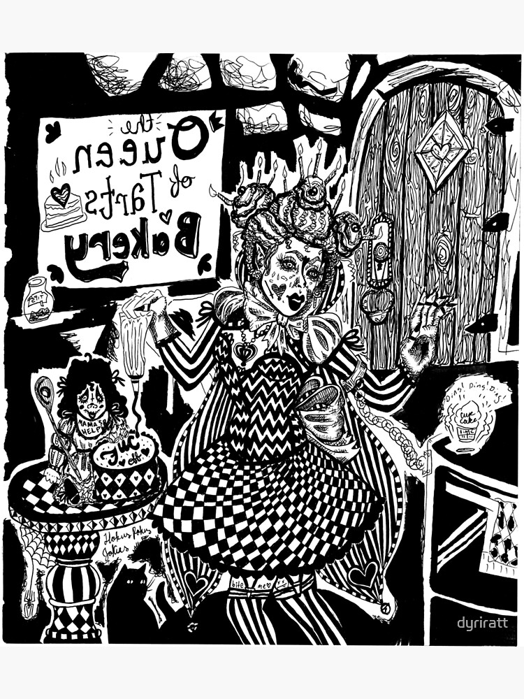 "Queen of Tarts Bakery" Poster for Sale by dyriratt Redbubble