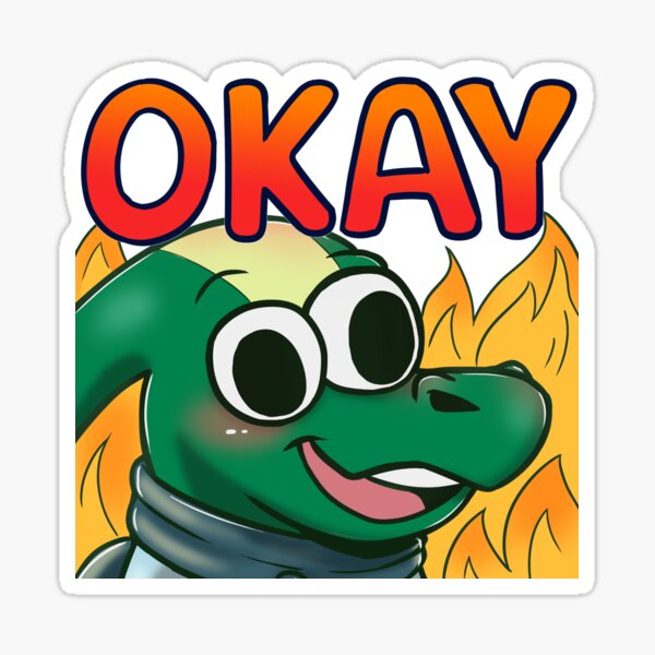 Parastrosauro OKAY Sticker