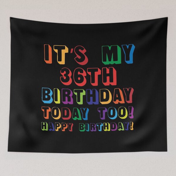 Item preview, It’s My 36TH Birthday Happy Birthday! designed and sold by yeknow.