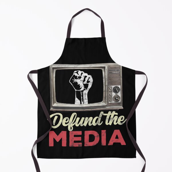 Aperçu de l'œuvre Vintage Defund the media créée et vendue par majuga.