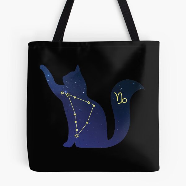 Item preview, Cat Capricorn Zodiac Constellation, Sign, Astrology, Stars and Ascendant sign designed and sold by ArtsyloShop.
