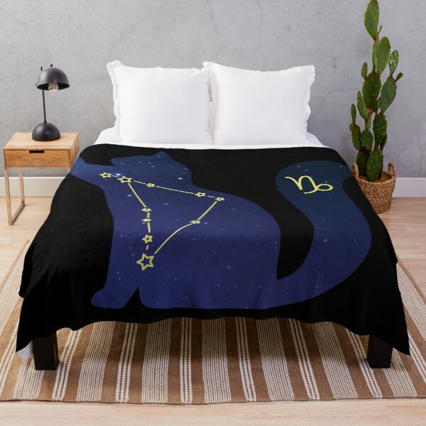 Item preview, Cat Capricorn Zodiac Constellation, Sign, Astrology, Stars and Ascendant sign designed and sold by ArtsyloShop.