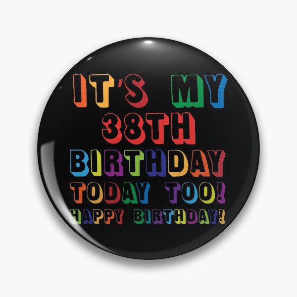 Item preview, It’s My 38TH Birthday Happy Birthday! designed and sold by yeknow.