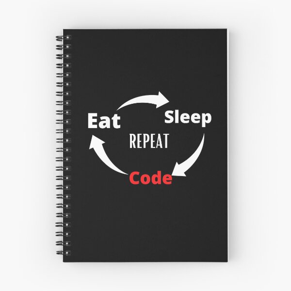 Item preview, Eat Sleep Code Repeat designed and sold by Imaginative Expressions⭐️ ⭐️ ⭐️ ⭐️ ⭐️.