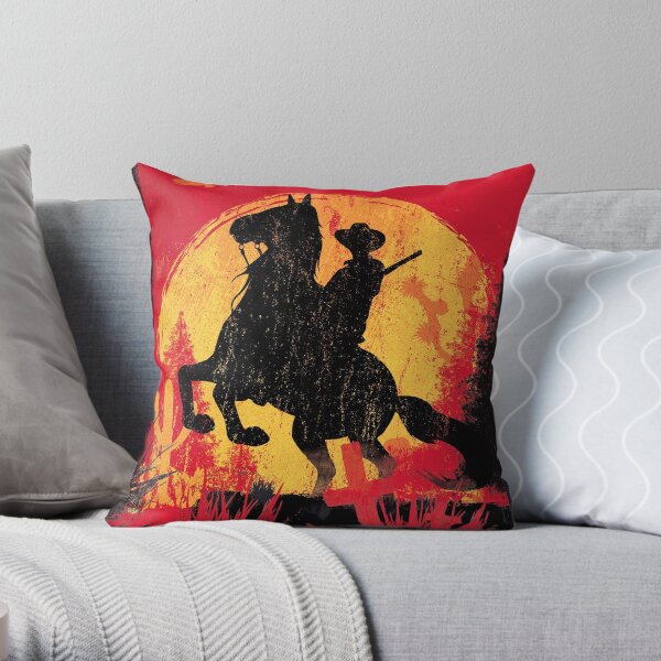 RDR Sunset Throw Pillow