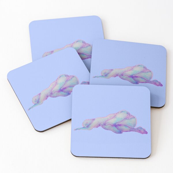 Item preview, Laying Lady Watercolor by Muse Puke  designed and sold by Cheevo.