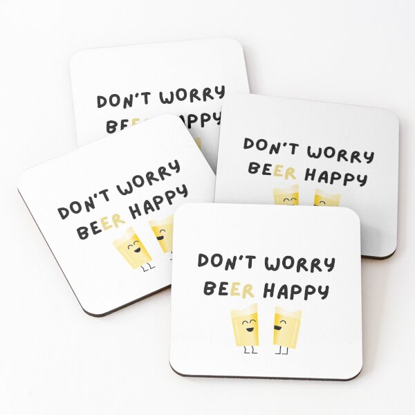 Item preview, Don't worry beer happy designed and sold by Motivationftp.