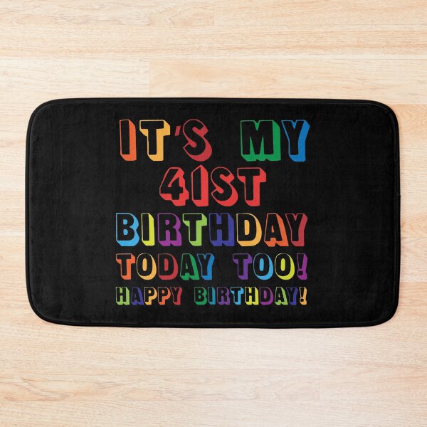 Item preview, It’s My 41ST Birthday Happy Birthday! designed and sold by yeknow.