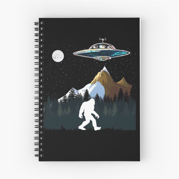 Item preview, UFO and Bigfoot designed and sold by ByLorin.