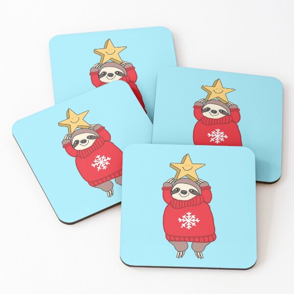 Item preview, Merry Slothmas designed and sold by TheBrightInk.