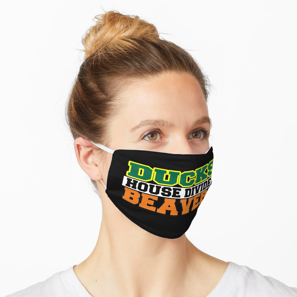Ducks House Divided Beavers Mask