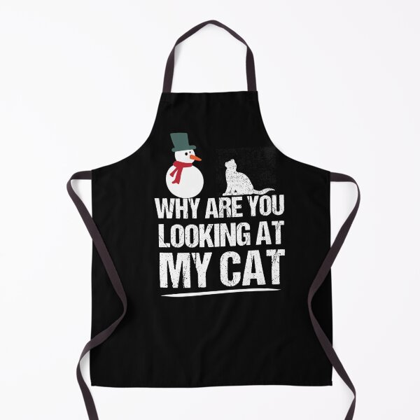 Item preview, why are you looking at my cat,funny,gift idea designed and sold by MedBoularouah.