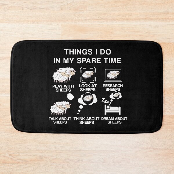 Item preview, THINGS I DO IN MY SPARE TIME PLAY WITH SHEEPS FUNNY SHEEP LOVERS GIFT FOR MENS AND WOMENS designed and sold by pedrored369.