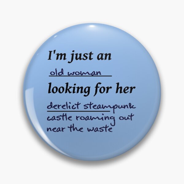 Item preview, Howl's Moving Castle [customizable background color] (ハウルの動く城) (Howl no Ugoku Shiro) I'm just an old woman looking for her moving castle designed and sold by bellatierra.
