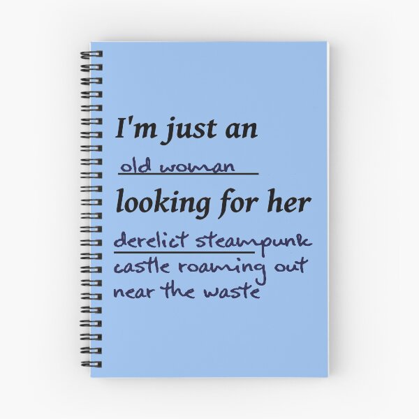 Item preview, Howl's Moving Castle [customizable background color] (ハウルの動く城) (Howl no Ugoku Shiro) I'm just an old woman looking for her moving castle designed and sold by bellatierra.
