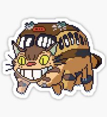 8bit Catbus Sticker