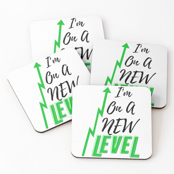 Item preview, Im on a new level green 2 designed and sold by ThreadsByCampion.
