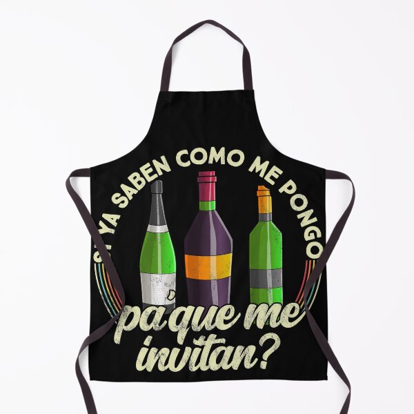 Item preview, Si ya saben como me pongo pa que me invitan - Wine Funny designed and sold by majuga.