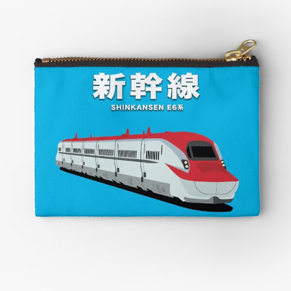 Vista previa del artículo con la obra «Tren bala Shinkansen de la serie E6, Japón», diseñado y vendido por JonesyDave.