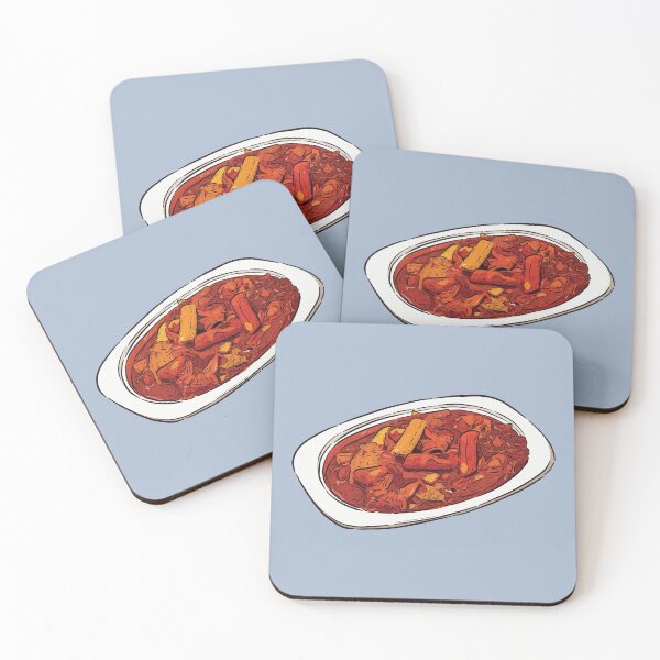 Item preview, Korean Topokki - Spicy Stir Fried Rice Cakes designed and sold by Alicia Chee.
