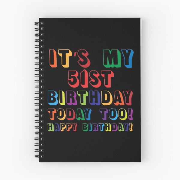 Item preview, It’s My 51ST Birthday Happy Birthday! designed and sold by yeknow.