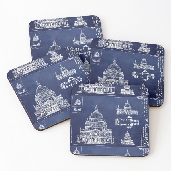 Item preview, St Paul's Cathedral Architecture Blueprint [B] designed and sold by T44BluePrints.