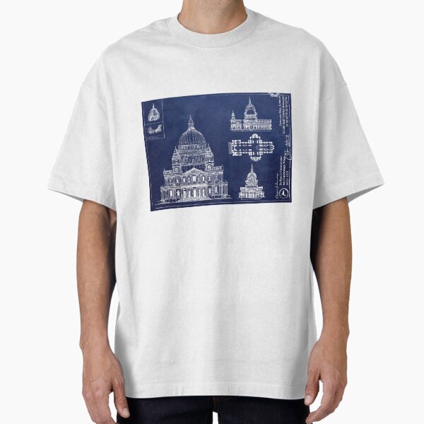 Item preview, St Paul's Cathedral Architecture Blueprint [B] designed and sold by T44BluePrints.
