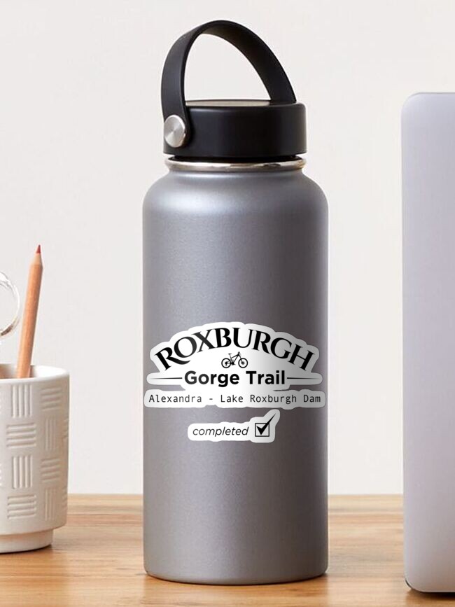 Thumbnail 1 of 3, Sticker, Roxburgh Trail New Zealand designed and sold by Kiwidom.