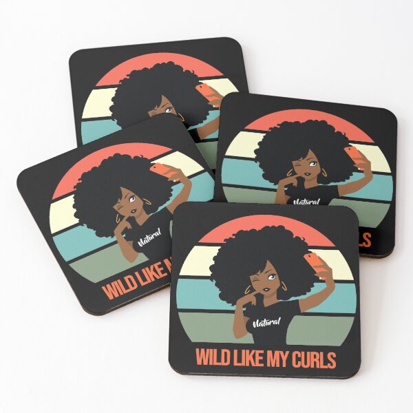 Item preview, Wild Like My Curls - Afro Queen - Naturalista designed and sold by Luvjesus2.