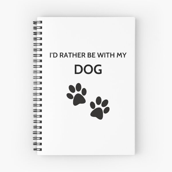 Aperçu de l'œuvre Je préfère être avec mon chien créée et vendue par Funny-message.