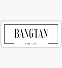 Pegatina Bangtan