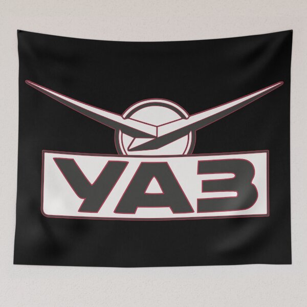Item preview, UAZ - Ulyanovsk Automobile Plant (on black) designed and sold by Groenendijk.