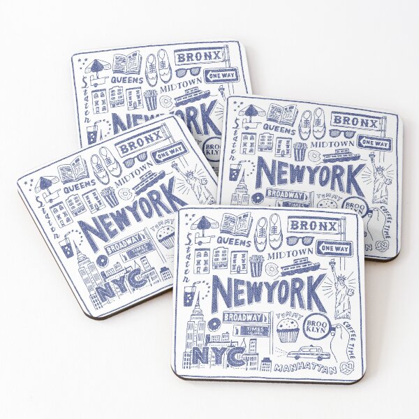 Item preview, New York Sites and Scenes designed and sold by FireflyCreative.