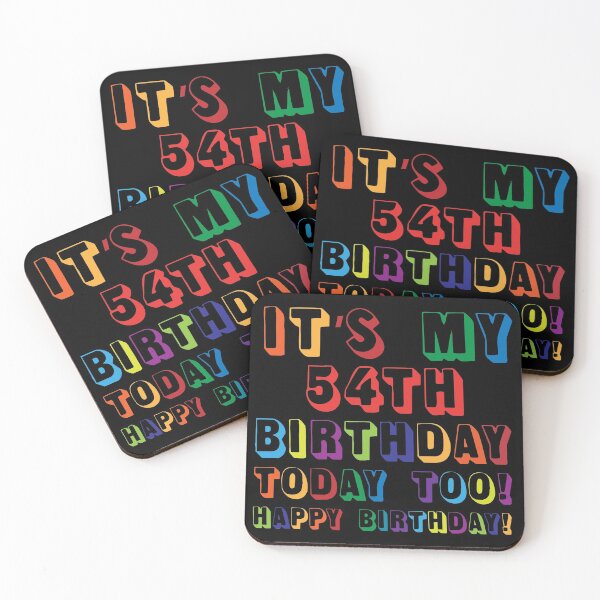 Item preview, It’s My 54TH Birthday Happy Birthday! designed and sold by yeknow.