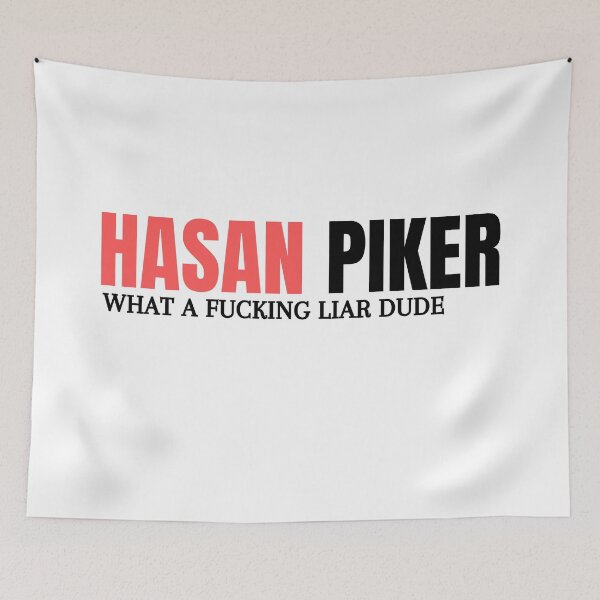 Item preview, Hasan Piker designed and sold by MillenaryShop.