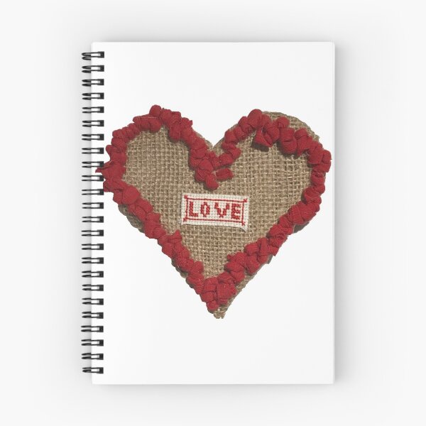 Item preview, Hook Rugged Love Heart on Hessian designed and sold by CJSCRAFTS.
