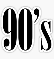 Pegatina 90s