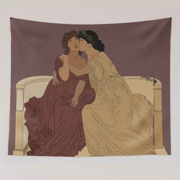 Aperçu de l'œuvre Sappho et Erinna créée et vendue par mxc412.