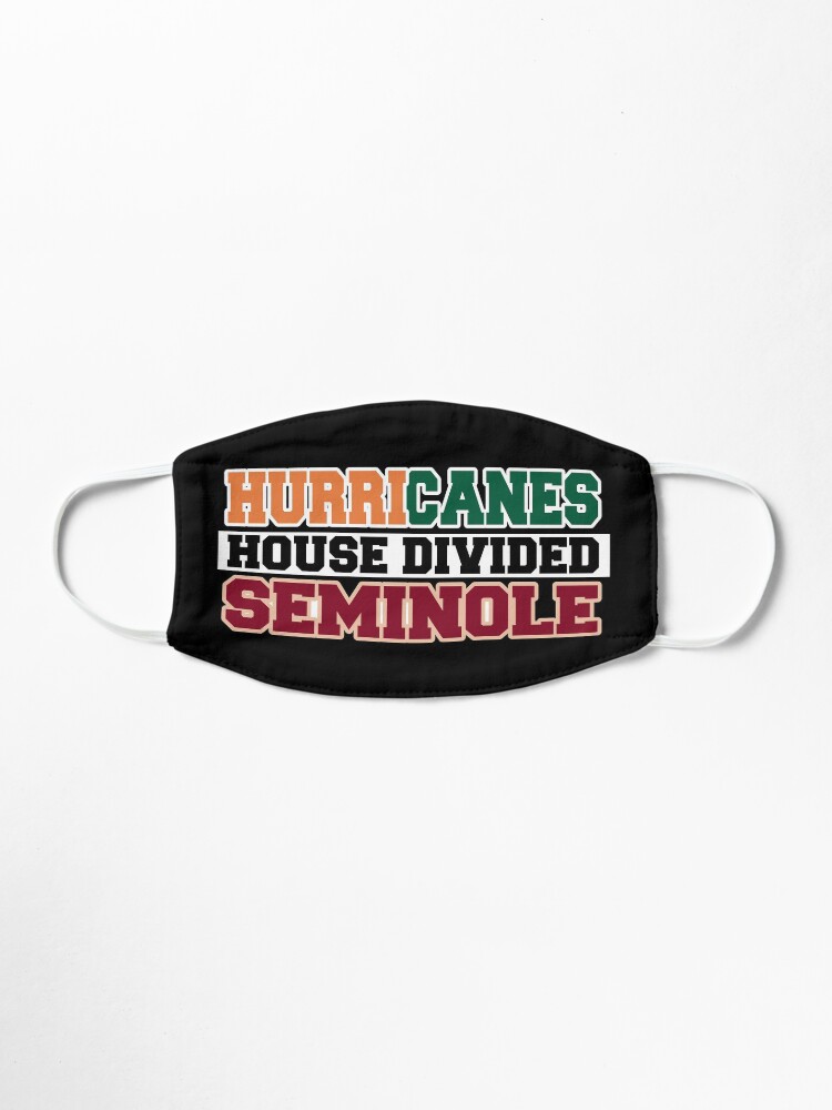 Alternate view of Hurricanes House Divided Seminole Mask