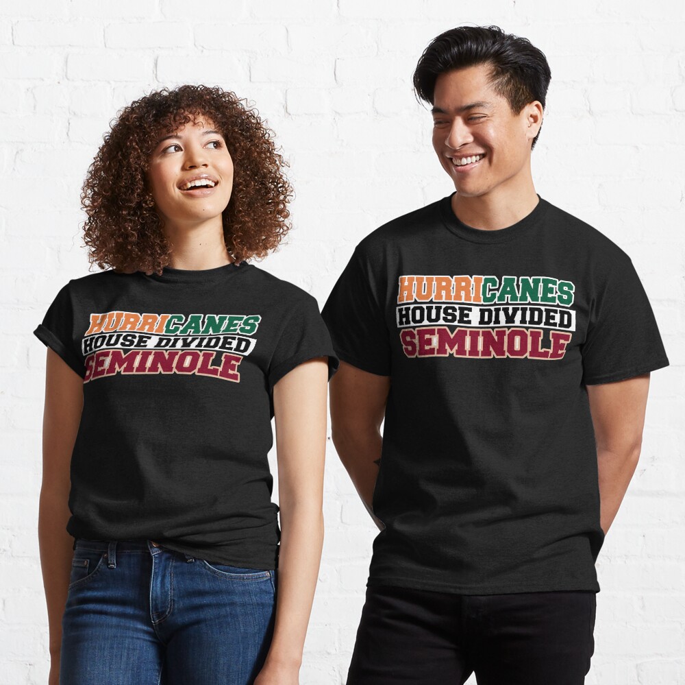Hurricanes House Divided Seminole Classic T-Shirt