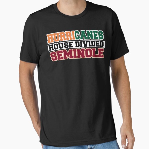 Hurricanes House Divided Seminole Essential T-Shirt