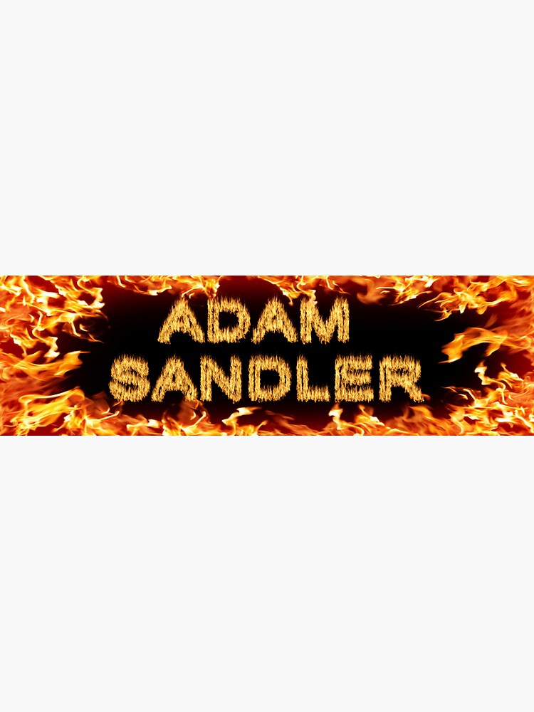 Adam Sandler Bumper Sticker by gsill