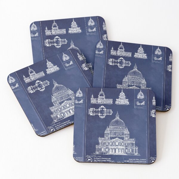 Item preview, St Paul's Cathedral Architecture Blueprint [A] designed and sold by T44BluePrints.