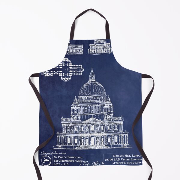 Item preview, St Paul's Cathedral Architecture Blueprint [A] designed and sold by T44BluePrints.