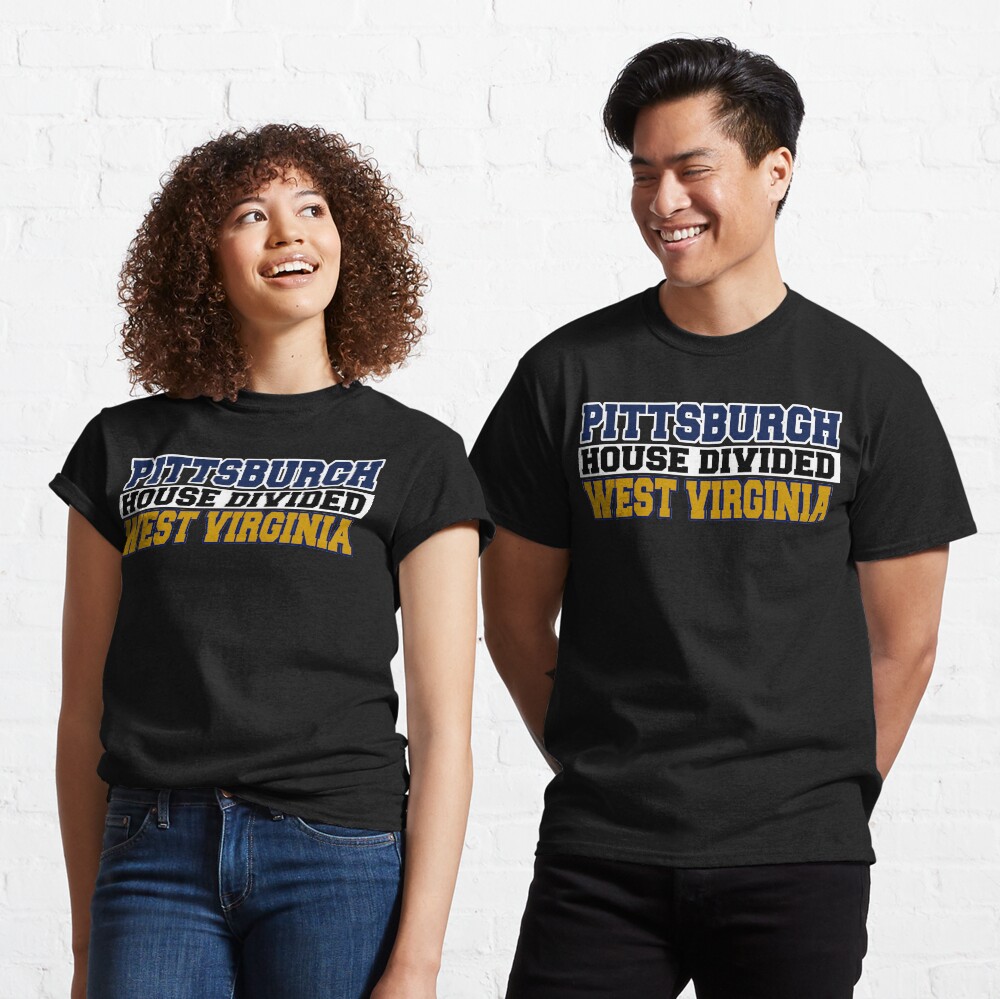 Pittsburgh House Divided West Virginia Classic T-Shirt