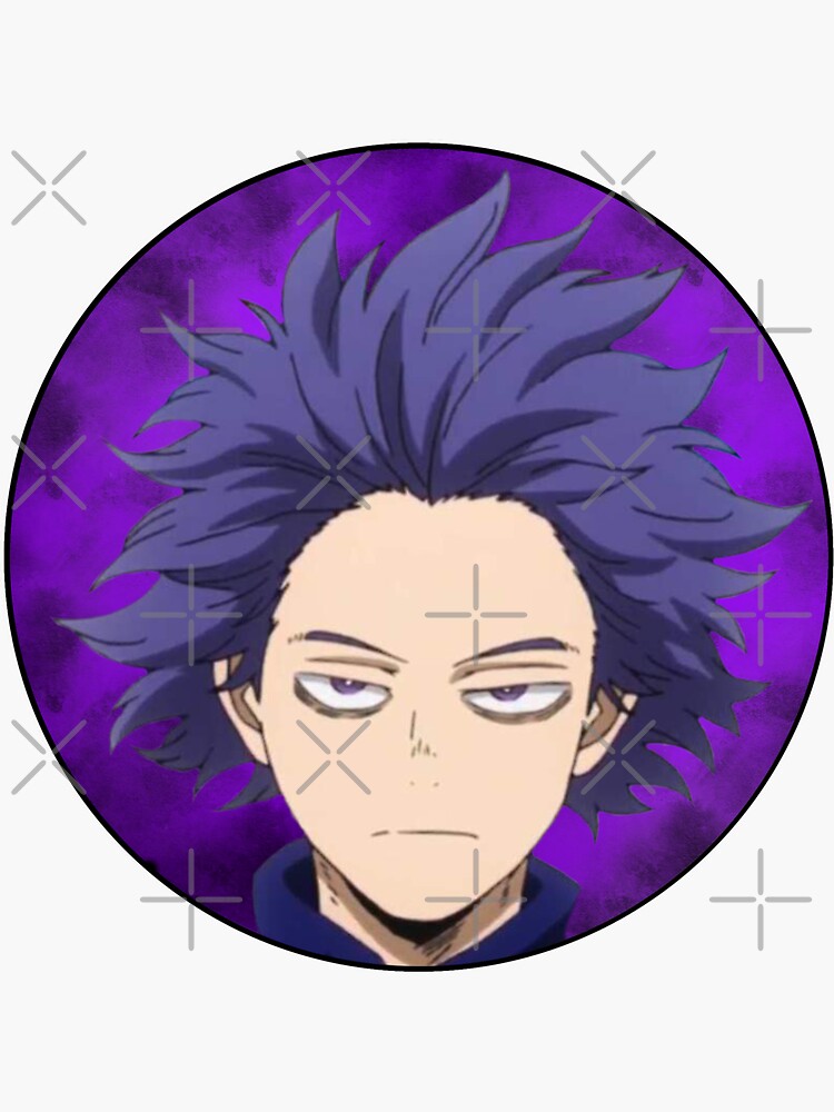 Shinso Icon Sticker By Echohicks1117 Redbubble