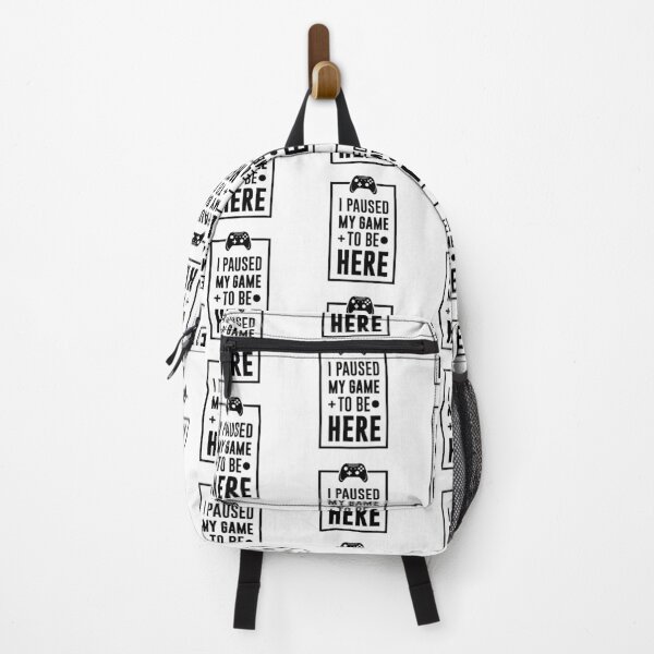 Item preview, I Paused My Game To Be Here designed and sold by Color Me F*@k!ng Happy.