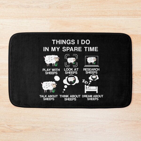 Item preview, THINGS I DO IN MY SPARE TIME PLAY WITH SHEEPS FUNNY SHEEP LOVERS GIFT FOR MENS AND WOMENS designed and sold by pedrored369.