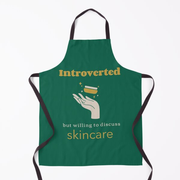 Item preview, Introverted But Willing To Discuss Skincare designed and sold by PrintBrint.