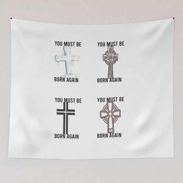 Item preview, You Must Be Born Again designed and sold by DamaliePierre.